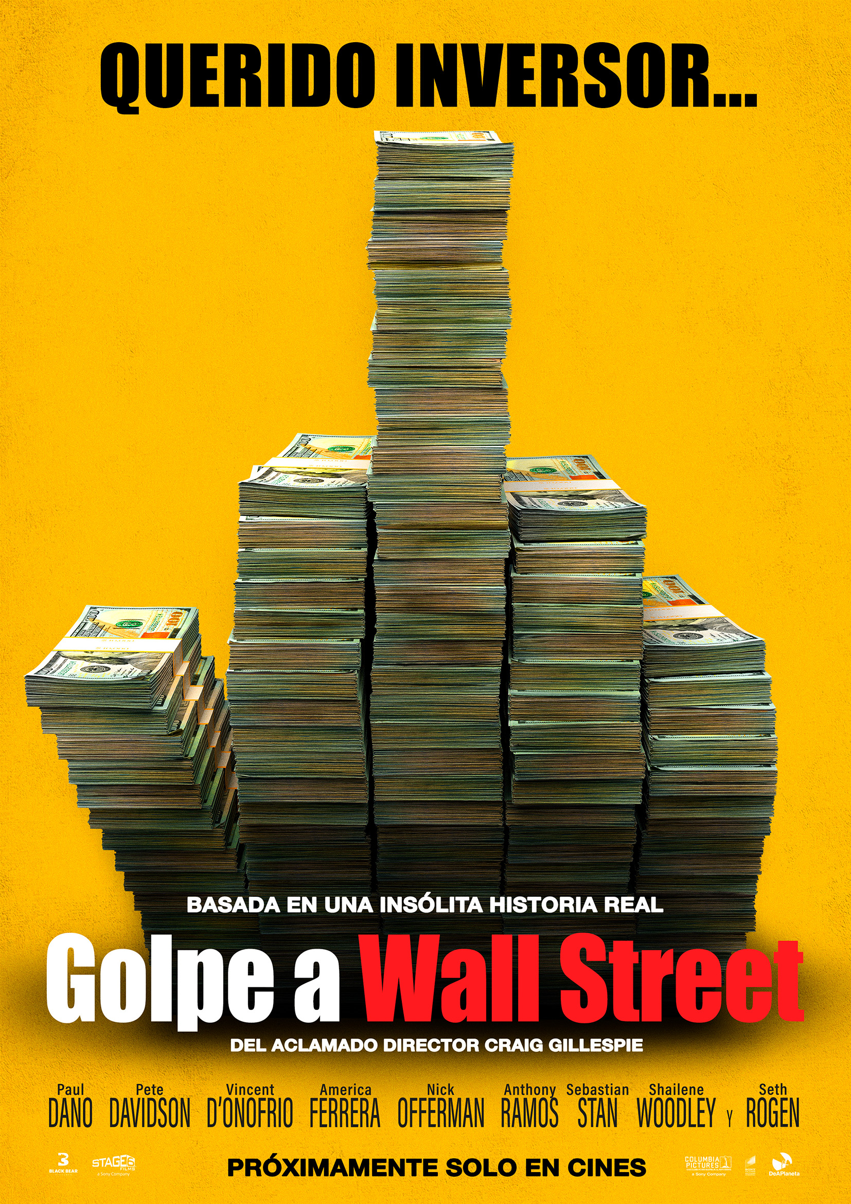 Golpe a Wall Street, póster oficial