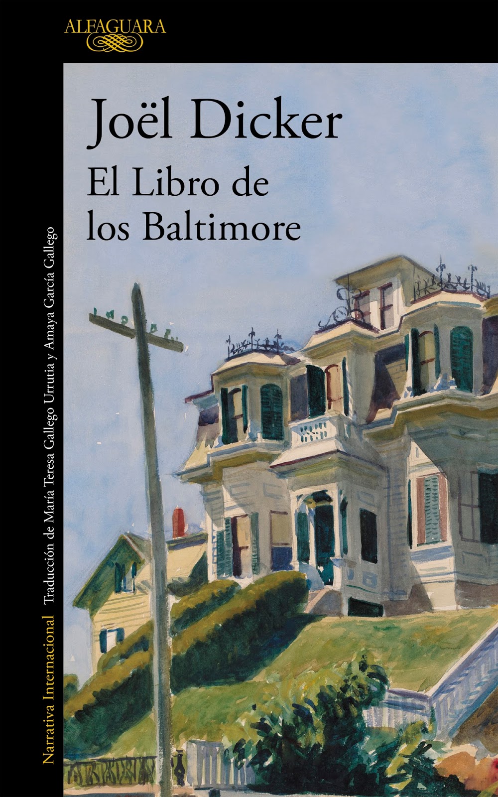 La novela de los Baltimore, de Joël Dicker