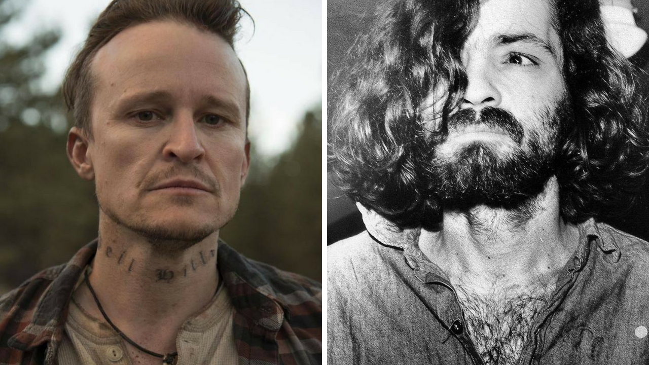 Charles Manson,  será interpretado por Damon Herriman, por partida doble