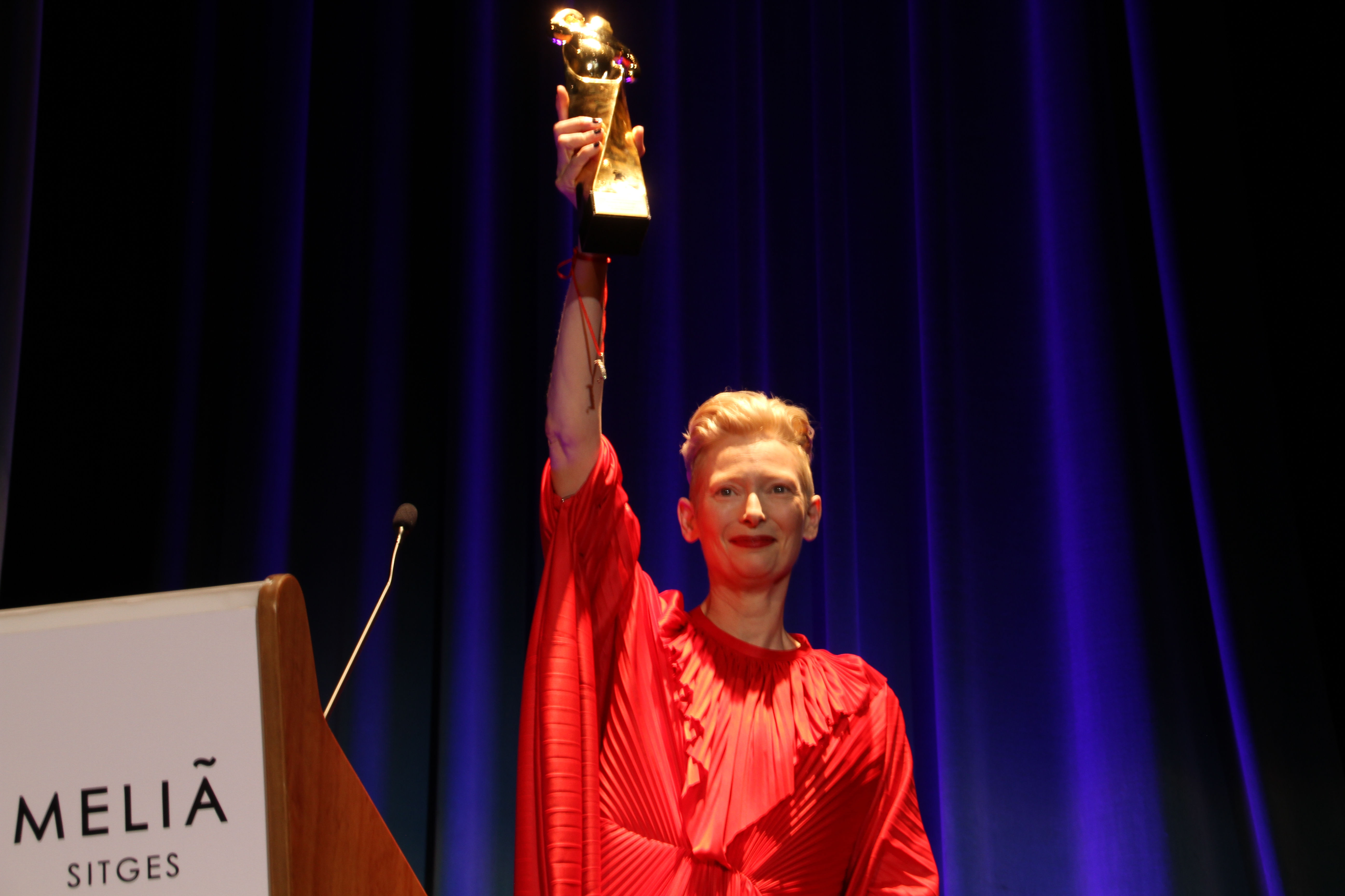 Tilda Swinton premiada en Sitges Film Festival 2018