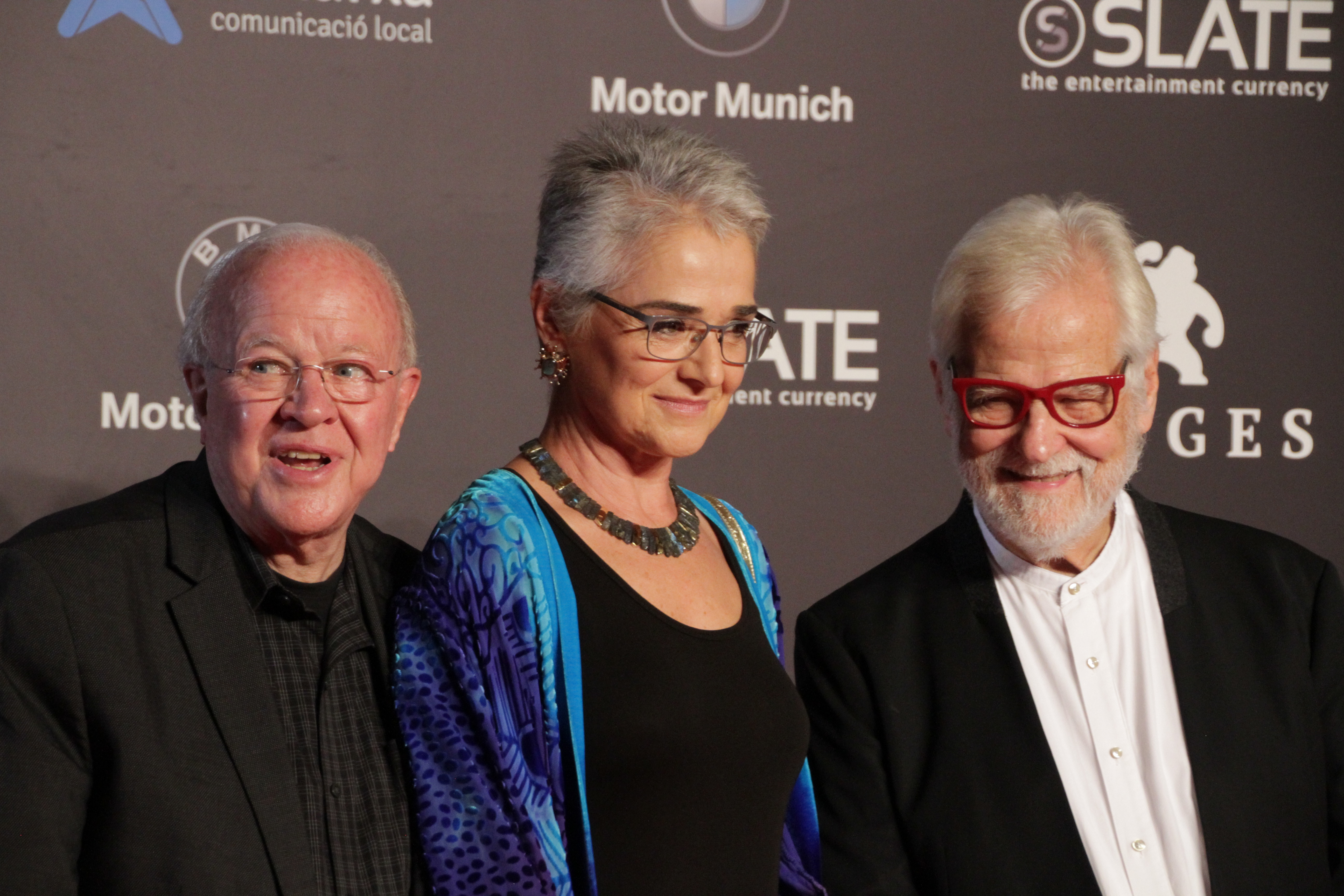 Katherina Kubrick, Ian Harlem , Douglas Trumbull en Sitges Film Festival 2018