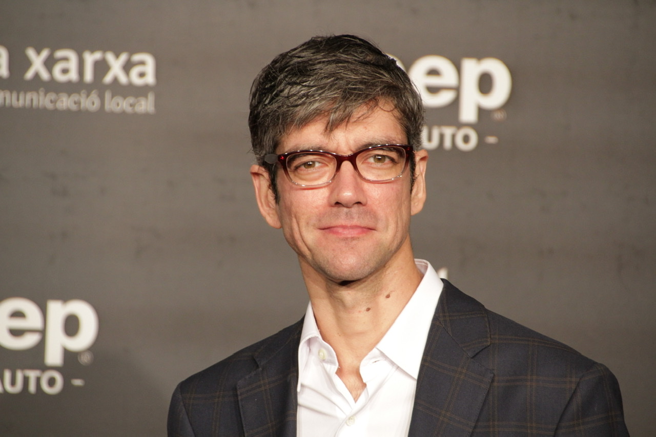 JAvier Botet recibe la Maquina del Temps en Sitges Film festival 2019