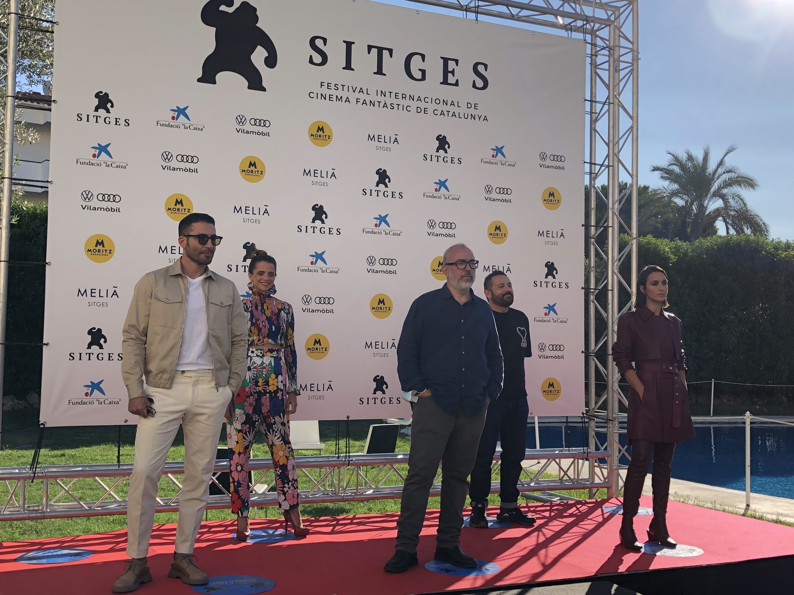 Rueda de Prensa de 30 Monedas en el 53º Sitges Film Festival 2020, con Álex De la Iglesia.