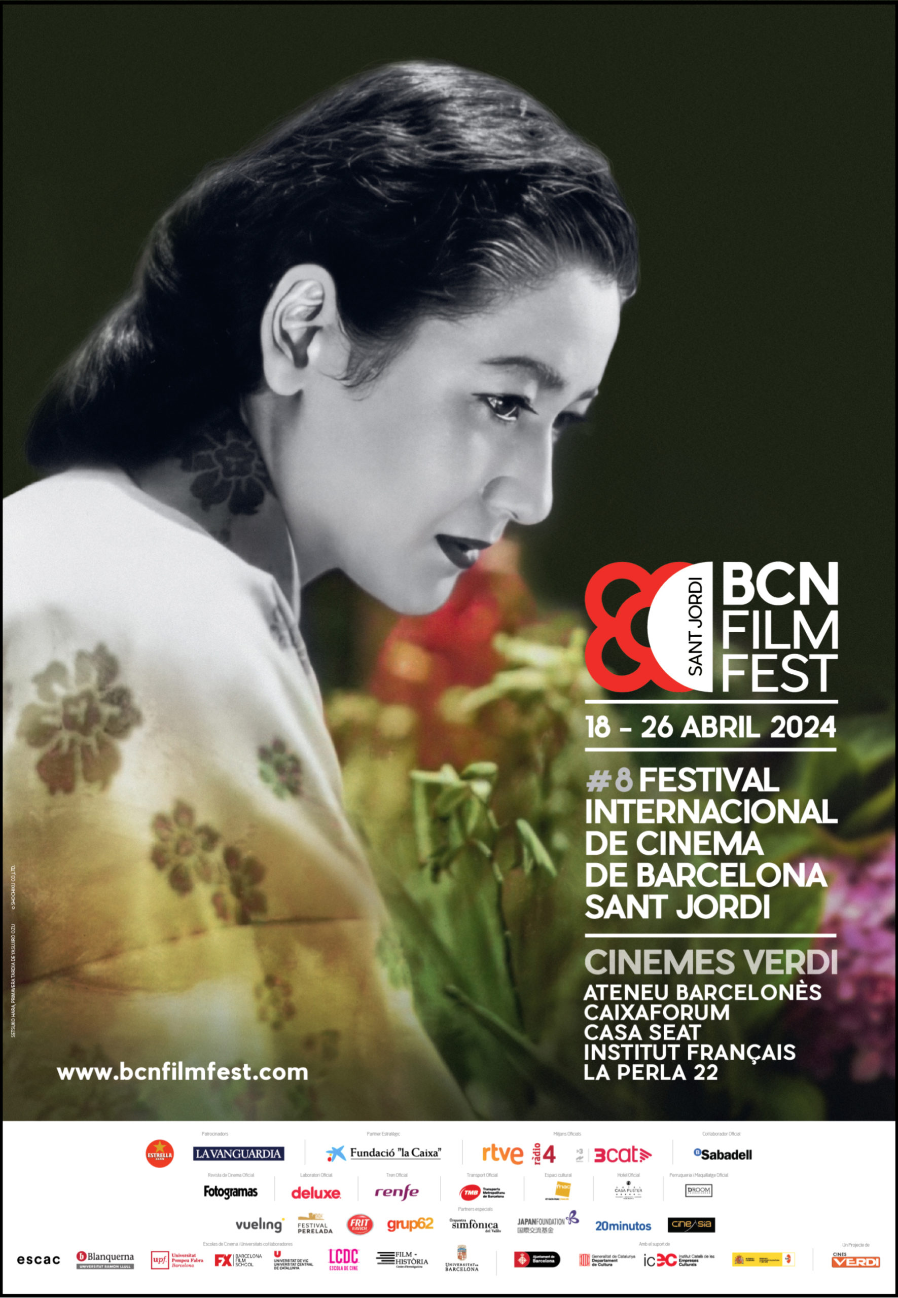 BCN Film fest 2024: Cartel Oficial, homenaje a Yasujirô Ozu